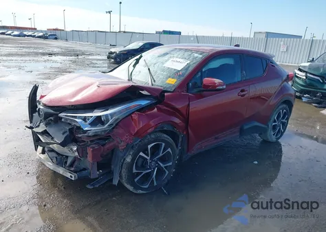 2019 Toyota C-Hr Xle from USA, damaged, VIN NMTKHMBX7KR088692